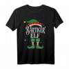 Bärtiger Elf Weihnachts T-Shirt - Lustiges Familienoutfit & Geschenkidee für Weihnachten für Damen, Herren, Kinder & Freunde