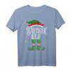 Bärtiger Elf Weihnachts T-Shirt - Lustiges Familienoutfit & Geschenkidee für Weihnachten für Damen, Herren, Kinder & Freunde