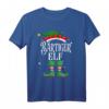 Bärtiger Elf Weihnachts T-Shirt - Lustiges Familienoutfit & Geschenkidee für Weihnachten für Damen, Herren, Kinder & Freunde