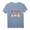 Niedliches Einhorn Weihnachts-T-Shirt für Mädchen und Damen – Lustiges Festtagsoutfit & Geschenkidee für Familie und Kinder
