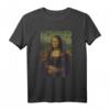 La Gioconda - Mosaik Mona Lisa Pixel Art T-Shirt – Einzigartiges Kunstgeschenk für Kunstliebhaber, Studenten & Lehrer