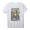 La Gioconda - Mosaik Mona Lisa Pixel Art T-Shirt – Einzigartiges Kunstgeschenk für Kunstliebhaber, Studenten & Lehrer