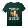 Ich Schlafe viel Sleep Shirt Faultier Panda Pyjama – Lustiges Schlafoutfit für Männer, Frauen & Kinder, perfekt als Geschenk zu Weihnachten, Geburtstag, Vatertag & Muttertag