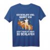 Ich Schlafe viel Sleep Shirt Faultier Panda Pyjama – Lustiges Schlafoutfit für Männer, Frauen & Kinder, perfekt als Geschenk zu Weihnachten, Geburtstag, Vatertag & Muttertag