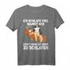 Ich Schlafe viel Sleep Shirt Faultier Panda Pyjama – Lustiges Schlafoutfit für Männer, Frauen & Kinder, perfekt als Geschenk zu Weihnachten, Geburtstag, Vatertag & Muttertag