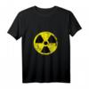 Radioaktivität Symbol T-Shirt - Warnung für Atomkraft, Röntgen & Strahlung, Ideal für Fachpersonal und Tschernobyl Fans