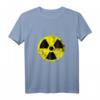 Radioaktivität Symbol T-Shirt - Warnung für Atomkraft, Röntgen & Strahlung, Ideal für Fachpersonal und Tschernobyl Fans