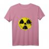 Radioaktivität Symbol T-Shirt - Warnung für Atomkraft, Röntgen & Strahlung, Ideal für Fachpersonal und Tschernobyl Fans