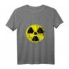 Radioaktivität Symbol T-Shirt - Warnung für Atomkraft, Röntgen & Strahlung, Ideal für Fachpersonal und Tschernobyl Fans