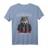 Lustiges Sarkastisches Wolf T-Shirt – Schwarzer Humor Spruch für Kollegen, Freunde & Arbeit