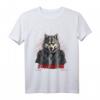 Lustiges Sarkastisches Wolf T-Shirt – Schwarzer Humor Spruch für Kollegen, Freunde & Arbeit