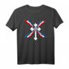 Assyrische Flagge und Kreuz T-Shirt – Kulturelles Symbol für Assyrischen Stolz, Irak & Syrien