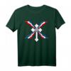 Assyrische Flagge und Kreuz T-Shirt – Kulturelles Symbol für Assyrischen Stolz, Irak & Syrien