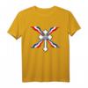 Assyrische Flagge und Kreuz T-Shirt – Kulturelles Symbol für Assyrischen Stolz, Irak & Syrien