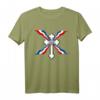 Assyrische Flagge und Kreuz T-Shirt – Kulturelles Symbol für Assyrischen Stolz, Irak & Syrien