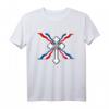 Assyrische Flagge und Kreuz T-Shirt – Kulturelles Symbol für Assyrischen Stolz, Irak & Syrien