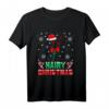 Frisör Weihnachts T-Shirt für Salonfeier & Geschenk - Lustiges Outfit für Friseure und Kosmetikerinnen zu Weihnachten