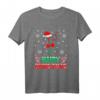 Frisör Weihnachts T-Shirt für Salonfeier & Geschenk - Lustiges Outfit für Friseure und Kosmetikerinnen zu Weihnachten