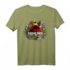 Jurassic Park Character Collage Logo T-Shirt - Offiziell lizenzierte Dinosaurier Fanbekleidung