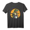 Schlagzeuger T Rex Trommler - Drums T-Shirt für Musiker, Drummer & Rhythmisierte Fans