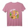 Kinder Geburtstag T-Shirt für 3-Jährige - Dschungel Tier Motiv, Niedliches Geschenk für Mädchen & Jungen, Perfekt für den Dschungel Party Motto