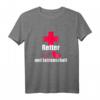 Rettungssanitäter Geschenk für Notfallsanitäter oder Notarzt T-Shirt - Herz und Leidenschaft im Rettungsdienst