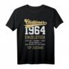 60. Geburtstag T-Shirt Vintage Oldtimer 1964 - Einzigartiges Geschenk für 60 Jahre alte Männer und Frauen, Jubiläum Outfit