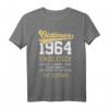 60. Geburtstag T-Shirt Vintage Oldtimer 1964 - Einzigartiges Geschenk für 60 Jahre alte Männer und Frauen, Jubiläum Outfit
