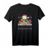 HapKitten Christmas Santa Ugly Sweater T-Shirt – Lustiges Weihnachts- und Geburtstagsoutfit für Männer
