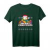 HapKitten Christmas Santa Ugly Sweater T-Shirt – Lustiges Weihnachts- und Geburtstagsoutfit für Männer