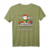 HapKitten Christmas Santa Ugly Sweater T-Shirt – Lustiges Weihnachts- und Geburtstagsoutfit für Männer