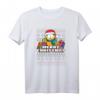 HapKitten Christmas Santa Ugly Sweater T-Shirt – Lustiges Weihnachts- und Geburtstagsoutfit für Männer