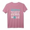 Häkeln Macht Süchtig! Ich Hänge An Der Nadel - Lustiges Häkeln T-Shirt für Handarbeitsfans & Häkelbegeisterte