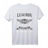 Legends were Born 1943 - Vintage T-Shirt zum 80. Geburtstag für Männer und Frauen, Opa, Vater & Mutter