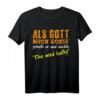 Als Gott mich schuf grinste er - Witziges Halbarm T-Shirt mit Spruch für Geburtstag & Party