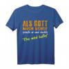 Als Gott mich schuf grinste er - Witziges Halbarm T-Shirt mit Spruch für Geburtstag & Party