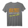 Als Gott mich schuf grinste er - Witziges Halbarm T-Shirt mit Spruch für Geburtstag & Party