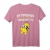 Lustiges Imker T-Shirt mit Spruch 'Optimismus heißt umgekehrt Sumsi mit Po' – Perfektes Geschenk für Bienen- und Honigliebhaber, Naturfreunde und Imker
