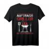 Auftragsgriller im Glutrausch Grillparty lustiges Grill T-Shirt – Perfektes Geschenk für Männer, Grillfreunde & Grillmeister