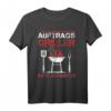 Auftragsgriller im Glutrausch Grillparty lustiges Grill T-Shirt – Perfektes Geschenk für Männer, Grillfreunde & Grillmeister