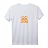 Bitcoin T-Shirt mit mathematischem Design - 'Everything Divided by 21 Million Bitcoin' für Krypto-Fans & Maximalisten