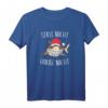Stille Nacht Hailige Nacht Weihnachten Hai T-Shirt - Lustiges Meerestier-Design für Weihnachten, Nikolaus & Adventskalender Geschenke