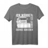 Schnee schieben Straßenmeisterei Geschenk T-Shirt für Straßenwärter - Lustige Arbeitskleidung für Bauarbeiter, Straßenbauer & Autobahnmeisterei