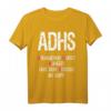 Lustiges ADHS T-Shirt mit witzigem Spruch – Sarkastisches Oberteil als Geschenkidee für Humorliebhaber