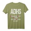 Lustiges ADHS T-Shirt mit witzigem Spruch – Sarkastisches Oberteil als Geschenkidee für Humorliebhaber