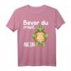 Lustiges Schildkröte T-Shirt mit Spruch - Perfekte Geschenkidee für Meerestiere und Schildkrötenfans zu Geburtstag & Weihnachten