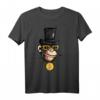 Bitcoin Gorilla BTC Apes Are Strong Together T-Shirt – Perfekt für Krypto-Fans, Blockchain Enthusiasten & Humorvolle Trader bei Konferenzen