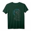 Wikinger Krieger T-Shirt mit Schwert, Runen & Walhalla – Nordische Mythologie & Vegvisir Kompass Geschenk für Wikinger Fans