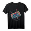 Lieder aufnehmen Radio Kassettenrecorder Kassette T-Shirt – Das perfekte Geschenk für Musiker, DJ, Kassettenliebhaber & Musikfans zum Geburtstag