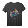 Lieder aufnehmen Radio Kassettenrecorder Kassette T-Shirt – Das perfekte Geschenk für Musiker, DJ, Kassettenliebhaber & Musikfans zum Geburtstag